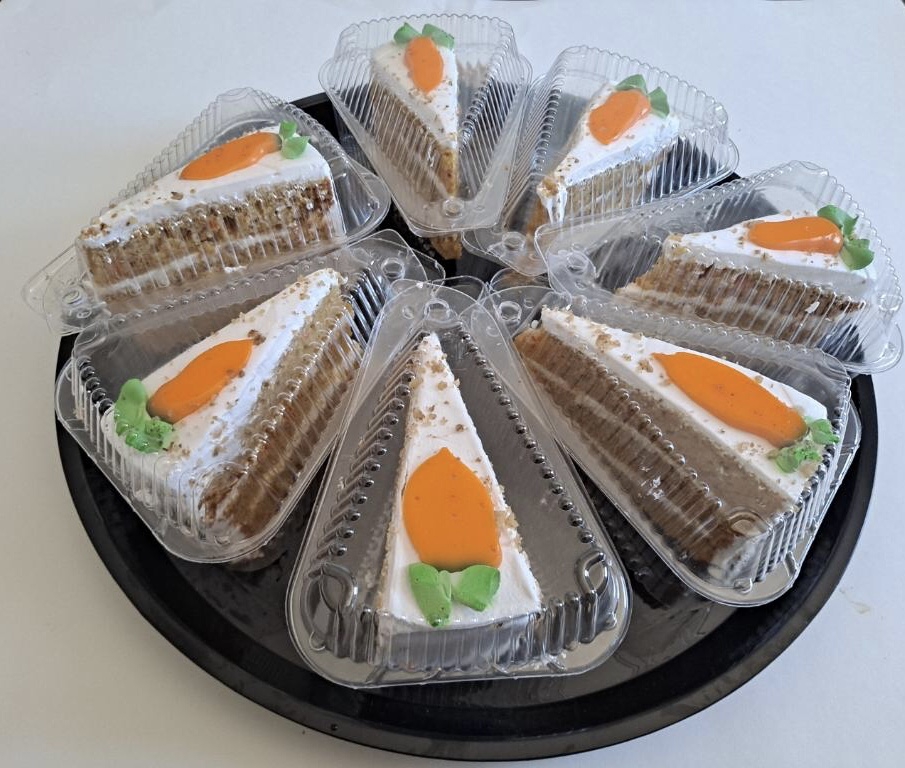 ATHENS CARROT CAKE SLICE